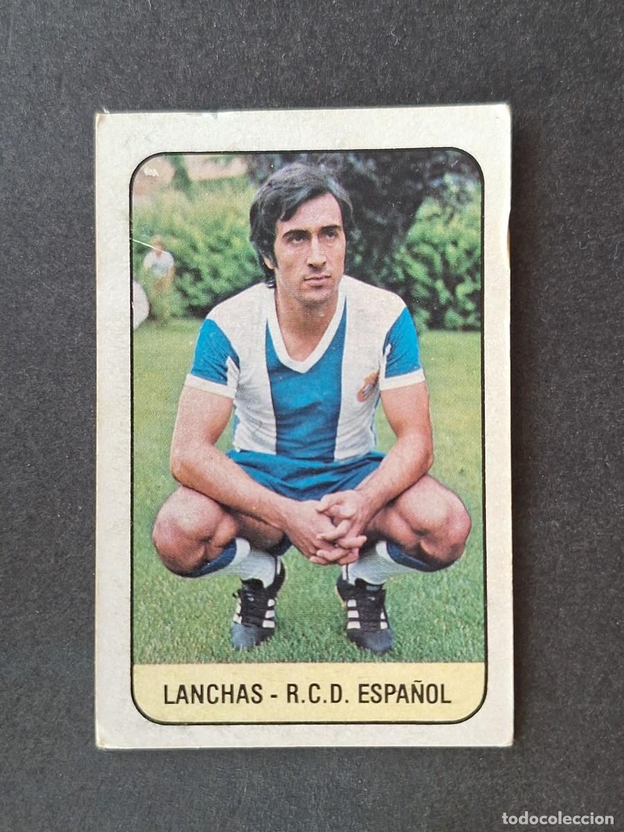 Cromos de f&uacute;tbol: L3 LANCHAS R. C. D. ESPA&Ntilde;OL LIGA ESTE 1978 1979 78 79 DESPEGADO RECUPERADO