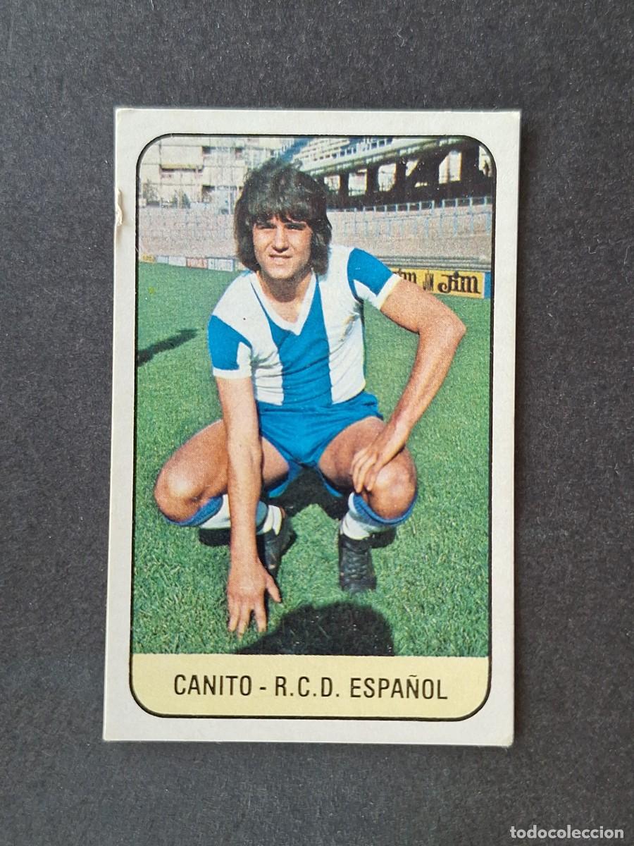 Cromos de f&uacute;tbol: L3 CANITO R. C. D. ESPA&Ntilde;OL LIGA ESTE 1978 1979 78 79 DESPEGADO RECUPERADO