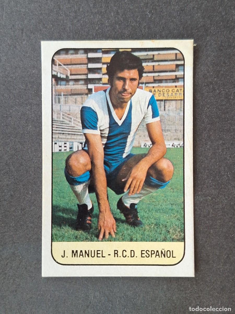 Cromos de f&uacute;tbol: L3 JOSE MANUEL R. C. D. ESPA&Ntilde;OL LIGA ESTE 1978 1979 78 79 DESPEGADO RECUPERADO
