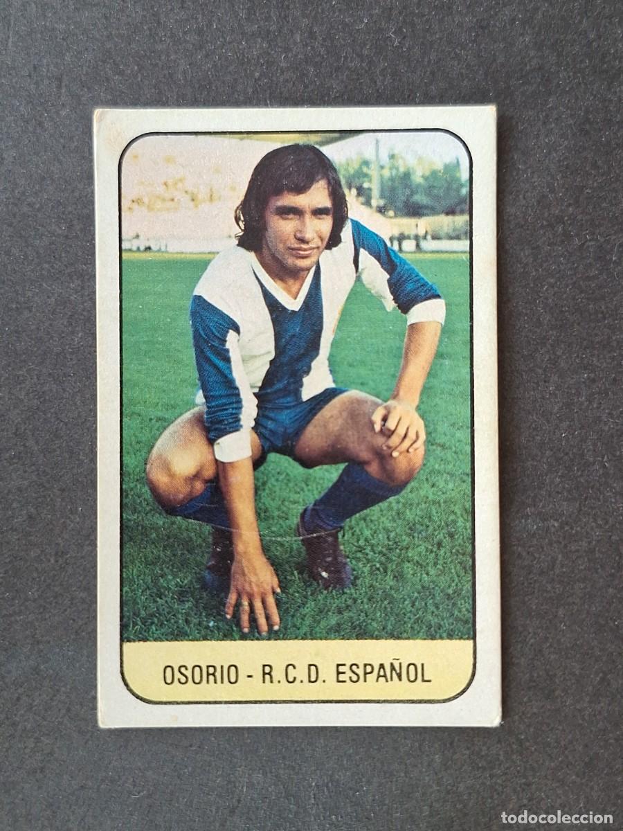 Cromos de f&uacute;tbol: L3 OSORIO R. C. D. ESPA&Ntilde;OL LIGA ESTE 1978 1979 78 79 DESPEGADO RECUPERADO
