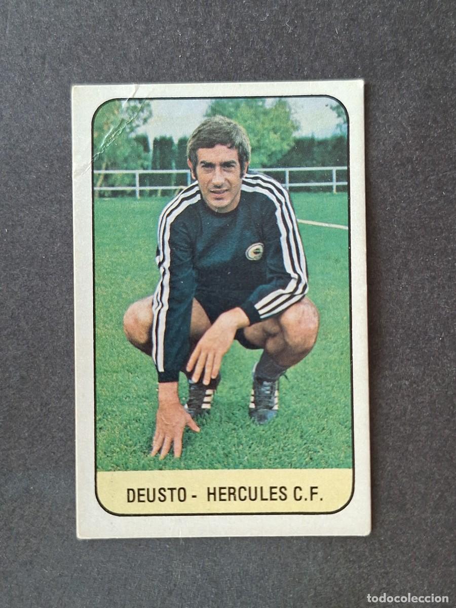Cromos de f&uacute;tbol: L3 DEUSTO HERCULES C. F. LIGA ESTE 1978 1979 78 79 DESPEGADO RECUPERADO