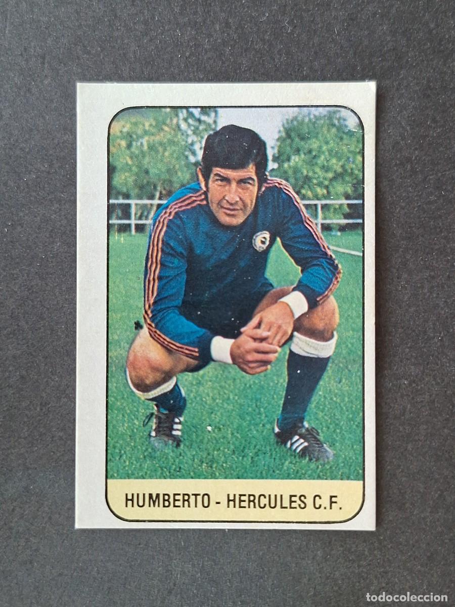 Cromos de f&uacute;tbol: L3 HUMBERTO HERCULES C. F. LIGA ESTE 1978 1979 78 79 DESPEGADO RECUPERADO