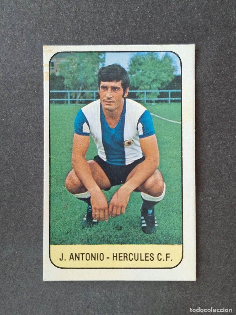 Cromos de f&uacute;tbol: L3 JOSE ANTONIO HERCULES C. F. LIGA ESTE 1978 1979 78 79 DESPEGADO RECUPERADO