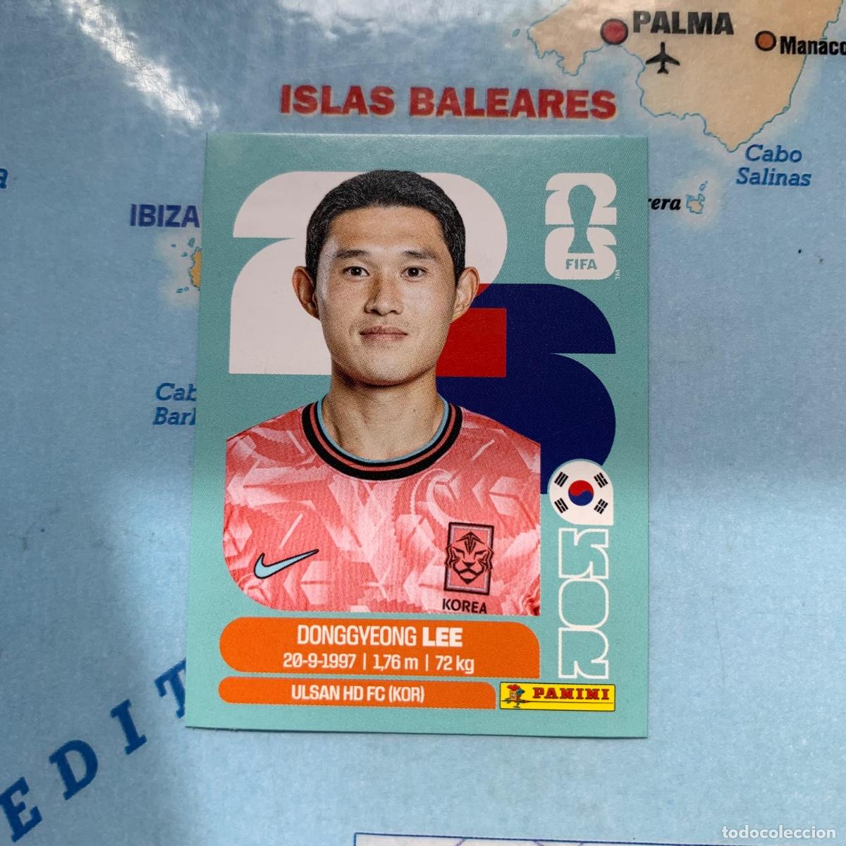 Fu&szlig;ball-Sticker: Korea numero 16 cromo panini Mundial Fifa World Cup 2026