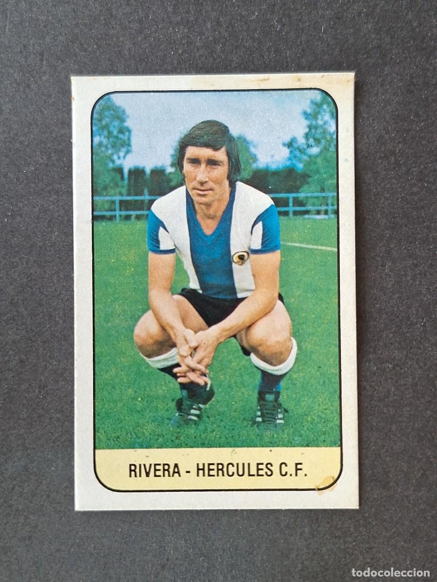 Fu&szlig;ball-Sticker: L3 RIVERA HERCULES C. F. LIGA ESTE 1978 1979 78 79 DESPEGADO RECUPERADO