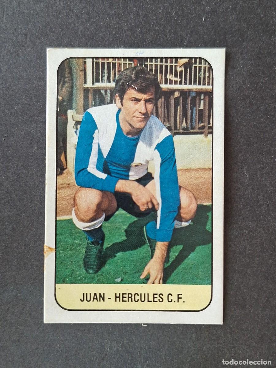 Fu&szlig;ball-Sticker: L3 JUAN HERCULES C. F. LIGA ESTE 1978 1979 78 79 DESPEGADO RECUPERADO