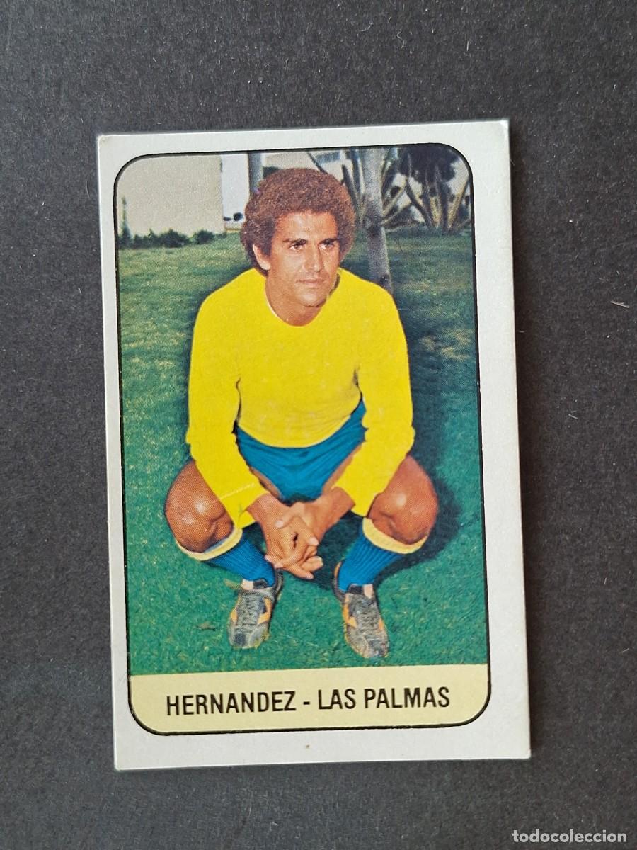 Football Stickers: L3 HERNANDEZ U. D. LAS PALMAS LIGA ESTE 1978 1979 78 79 DESPEGADO RECUPERADO