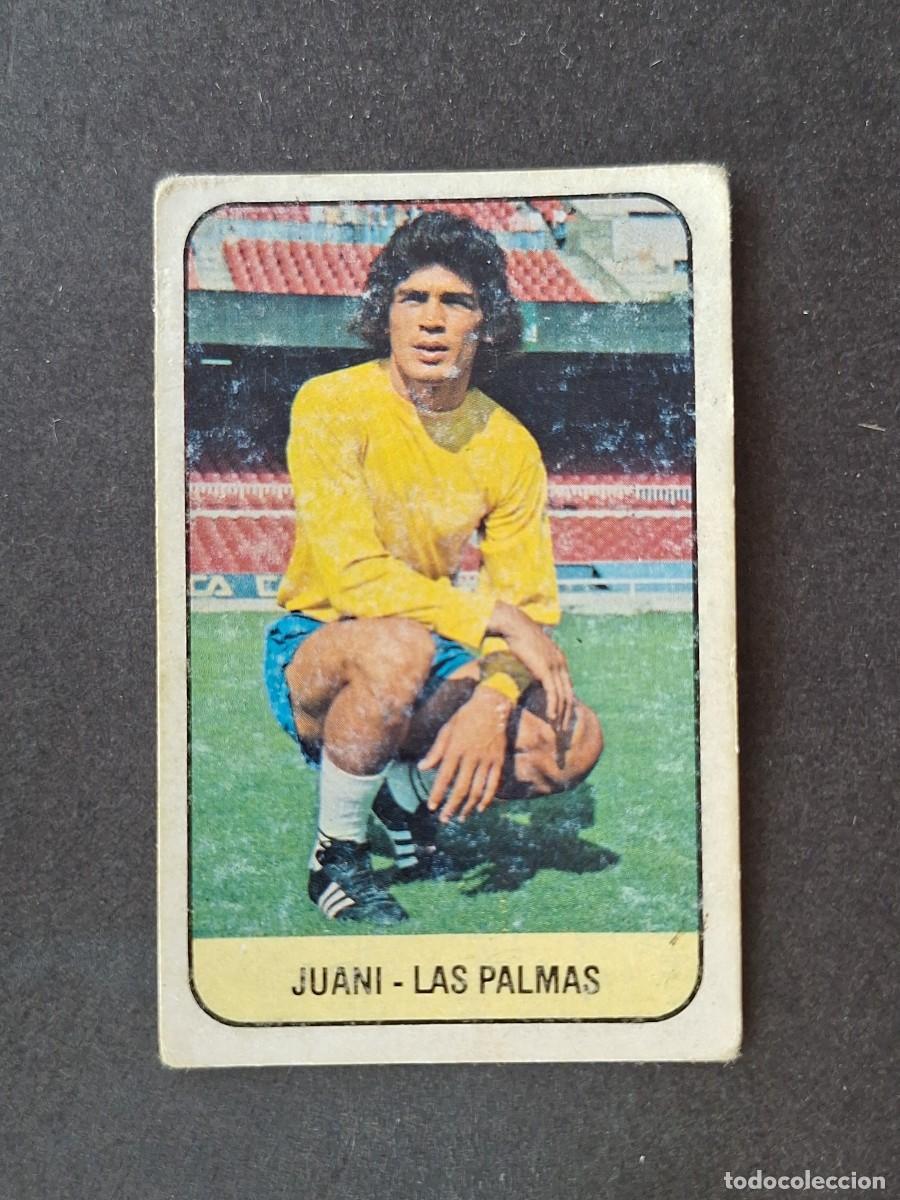 Football Stickers: L3 JUANI U. D. LAS PALMAS LIGA ESTE 1978 1979 78 79 DESPEGADO RECUPERADO