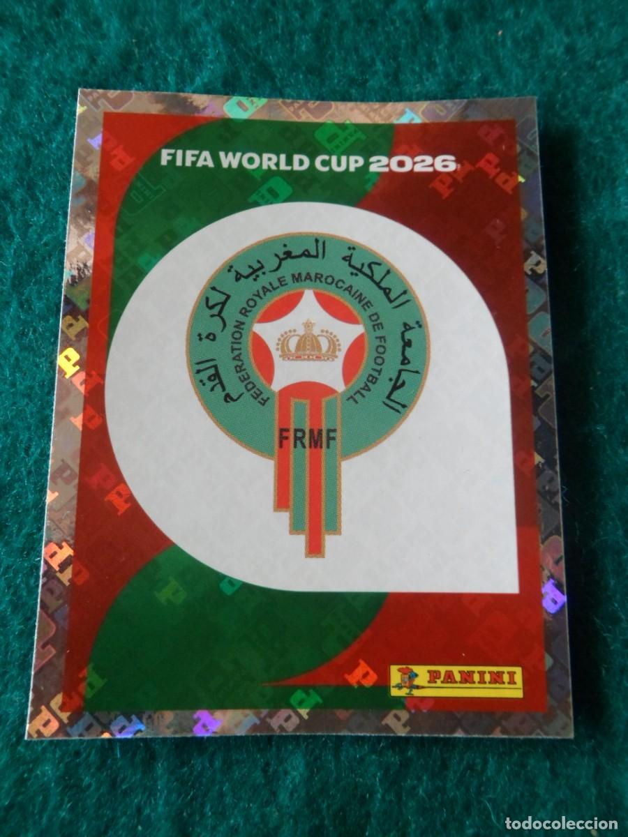 Football Stickers: CROMO FIFA WORLD CUP 2026. PANINI. LOGO MARRUECOS. MAR 1