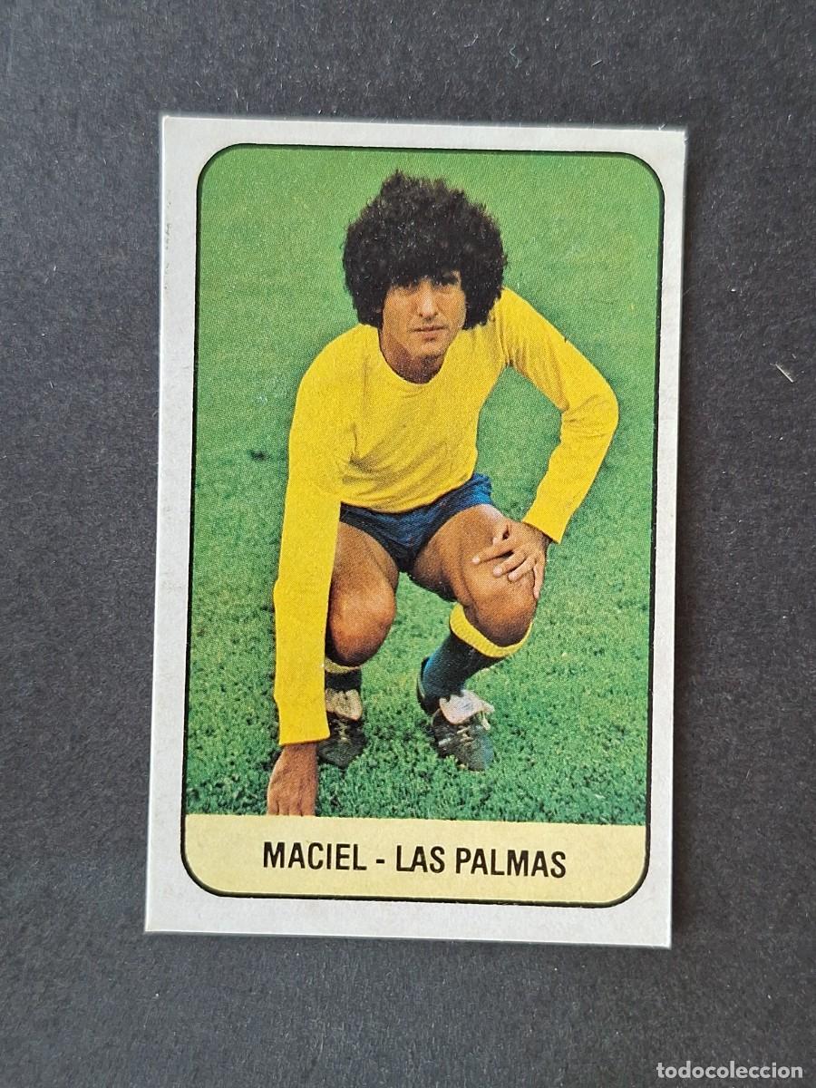 Fu&szlig;ball-Sticker: L3 MACIEL U. D. LAS PALMAS LIGA ESTE 1978 1979 78 79 DESPEGADO RECUPERADO