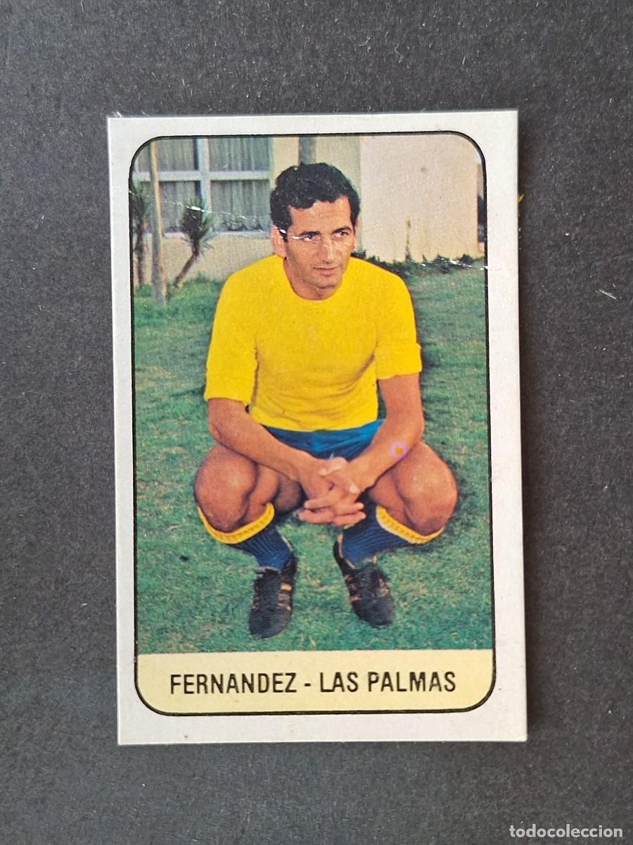 Fu&szlig;ball-Sticker: L3 FERNANDEZ U. D. LAS PALMAS LIGA ESTE 1978 1979 78 79 DESPEGADO RECUPERADO