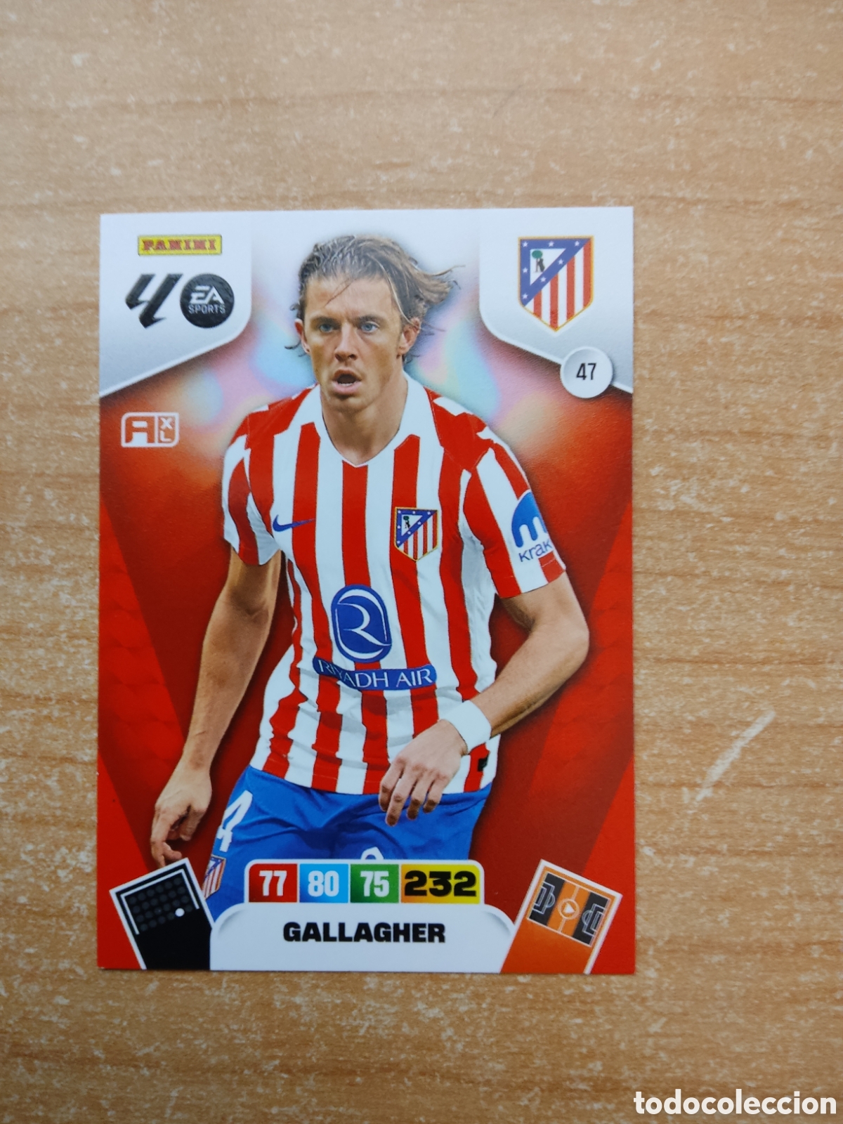 Fu&szlig;ball-Sticker: 47 GALLAGHER ATLETICO MADRID ADRENALYN XL LIGA 2025 2026
