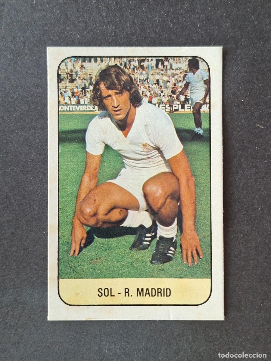 Fu&szlig;ball-Sticker: L3 SOL REAL MADRID LIGA ESTE 1978 1979 78 79 DESPEGADO RECUPERADO