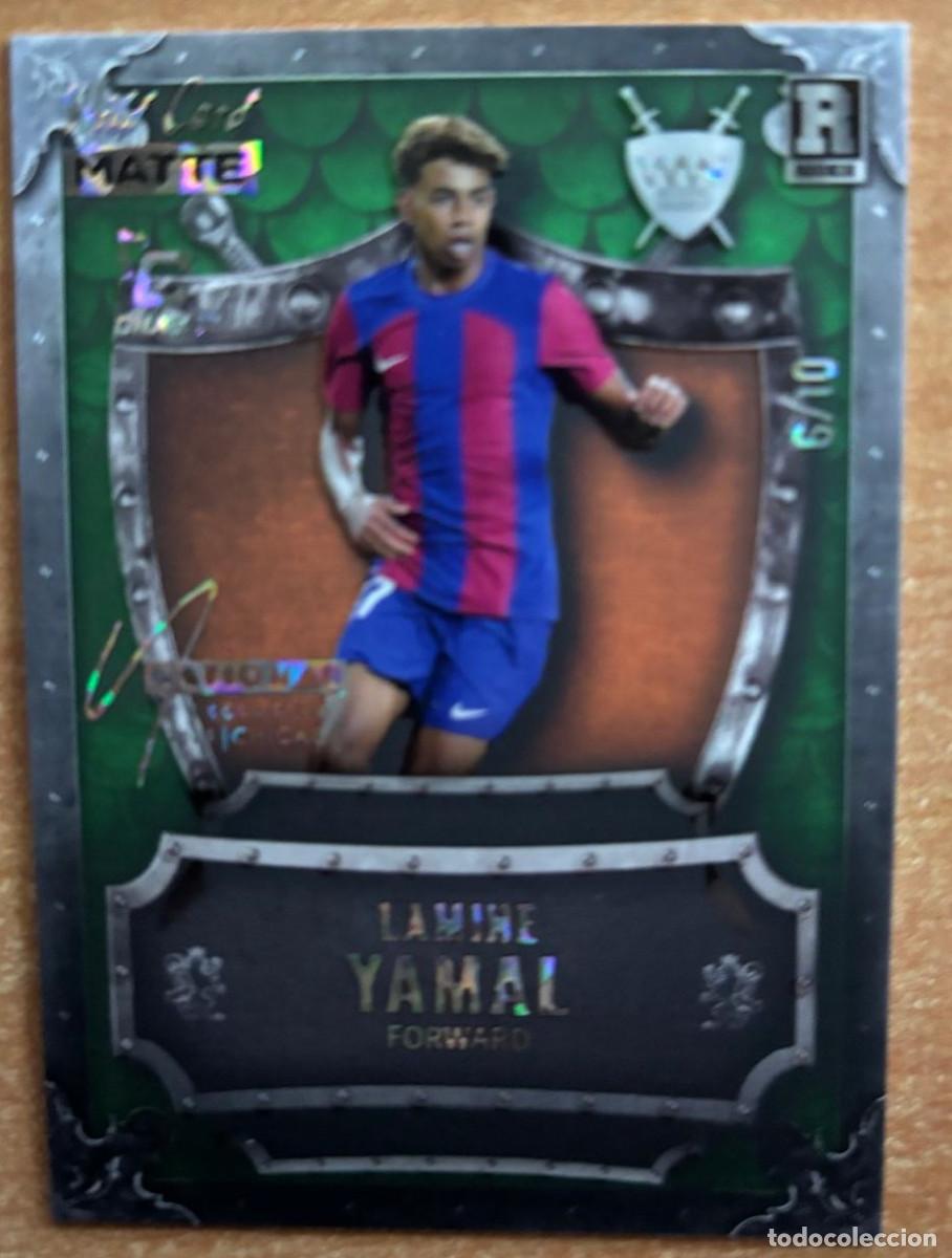 Figurine di Calcio: WILD CARD MATTE 2024 LAMINE YAMAL (FC BARCELONA) ROOKIE NUMERADA /10