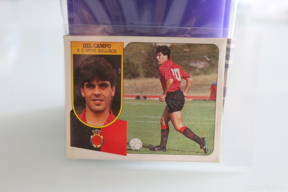 Cromos de Futebol: ESTE 91 92 DEL CAMPO BAJA RECUPERADO DE &Aacute;LBUM