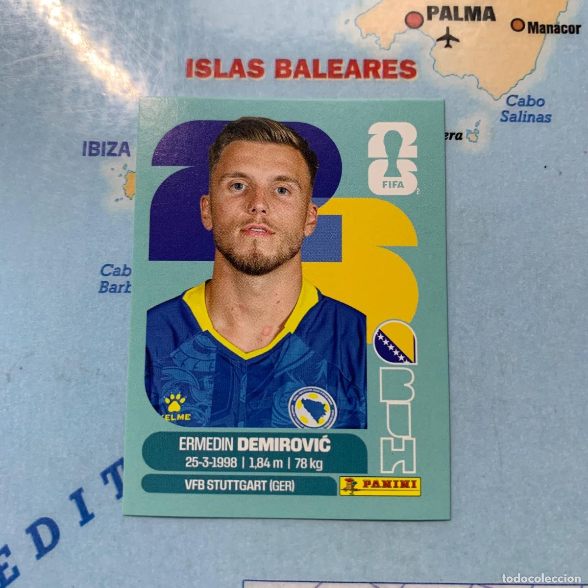 Cromos de Futebol: Bosnia numero 17 cromo panini Mundial Fifa World Cup 2026