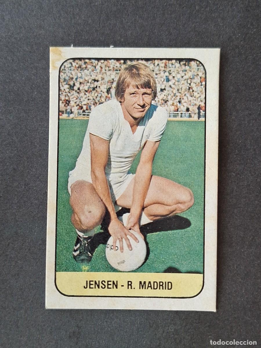 Football Stickers: L3 JENSEN REAL MADRID LIGA ESTE 1978 1979 78 79 DESPEGADO RECUPERADO