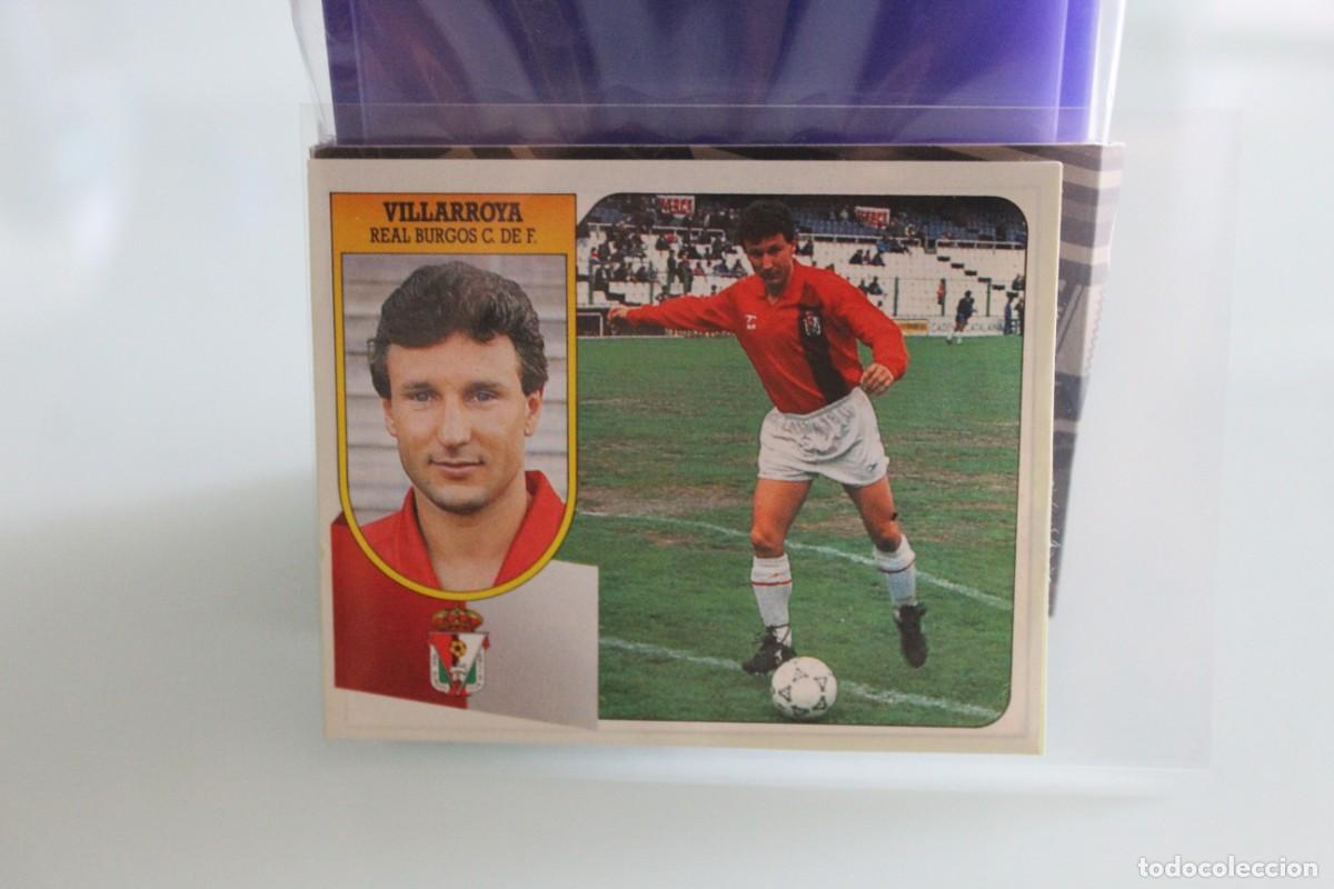 Football Stickers: ESTE 91 92 VILLARROYA BAJA RECUPERADO DE &Aacute;LBUM