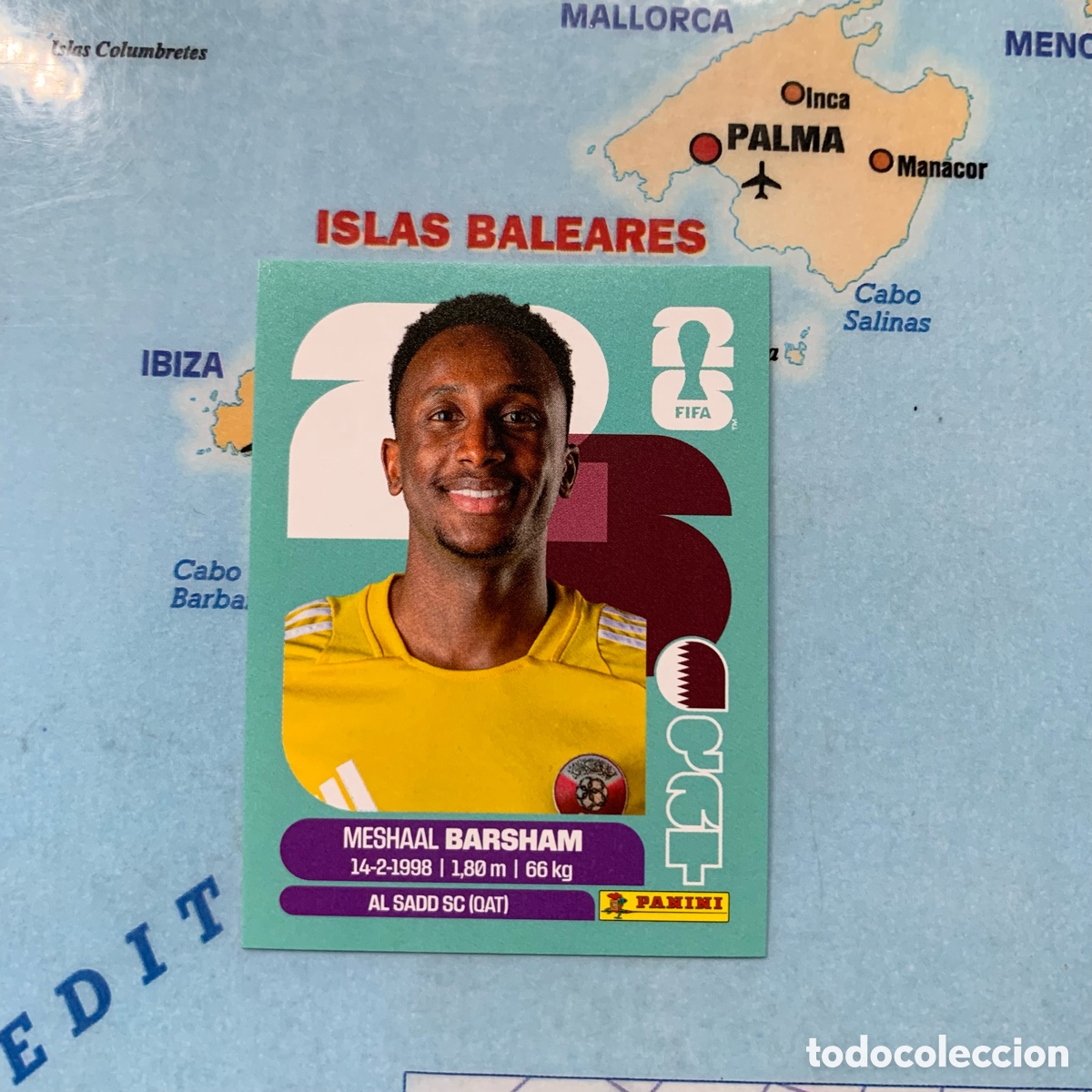 Football Stickers: Qatar numero 2 cromo panini Mundial Fifa World Cup 2026