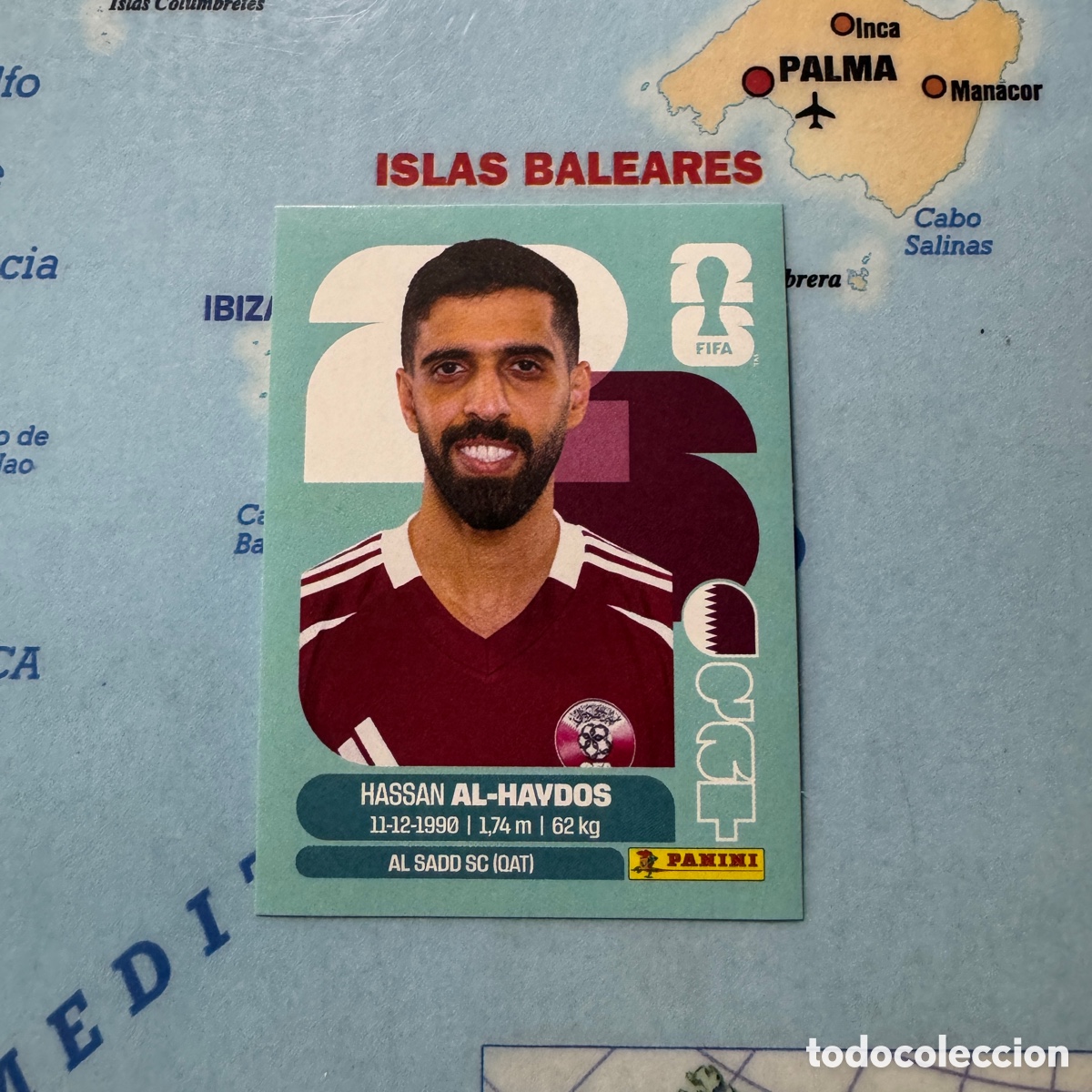 Football Stickers: Qatar numero 16 cromo panini Mundial Fifa World Cup 2026