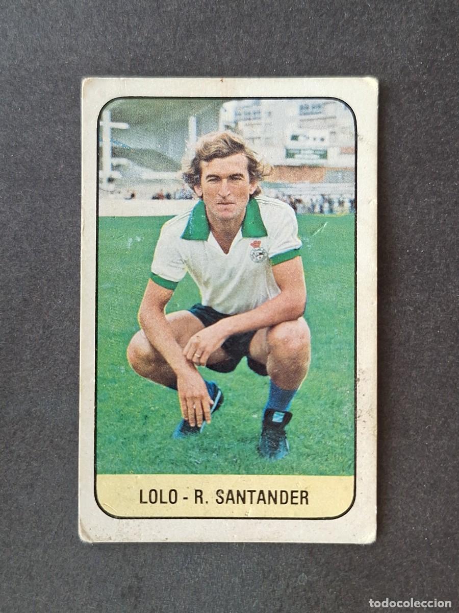Football Stickers: L3 LOLO RACING DE SANTANDER LIGA ESTE 1978 1979 78 79 DESPEGADO RECUPERADO