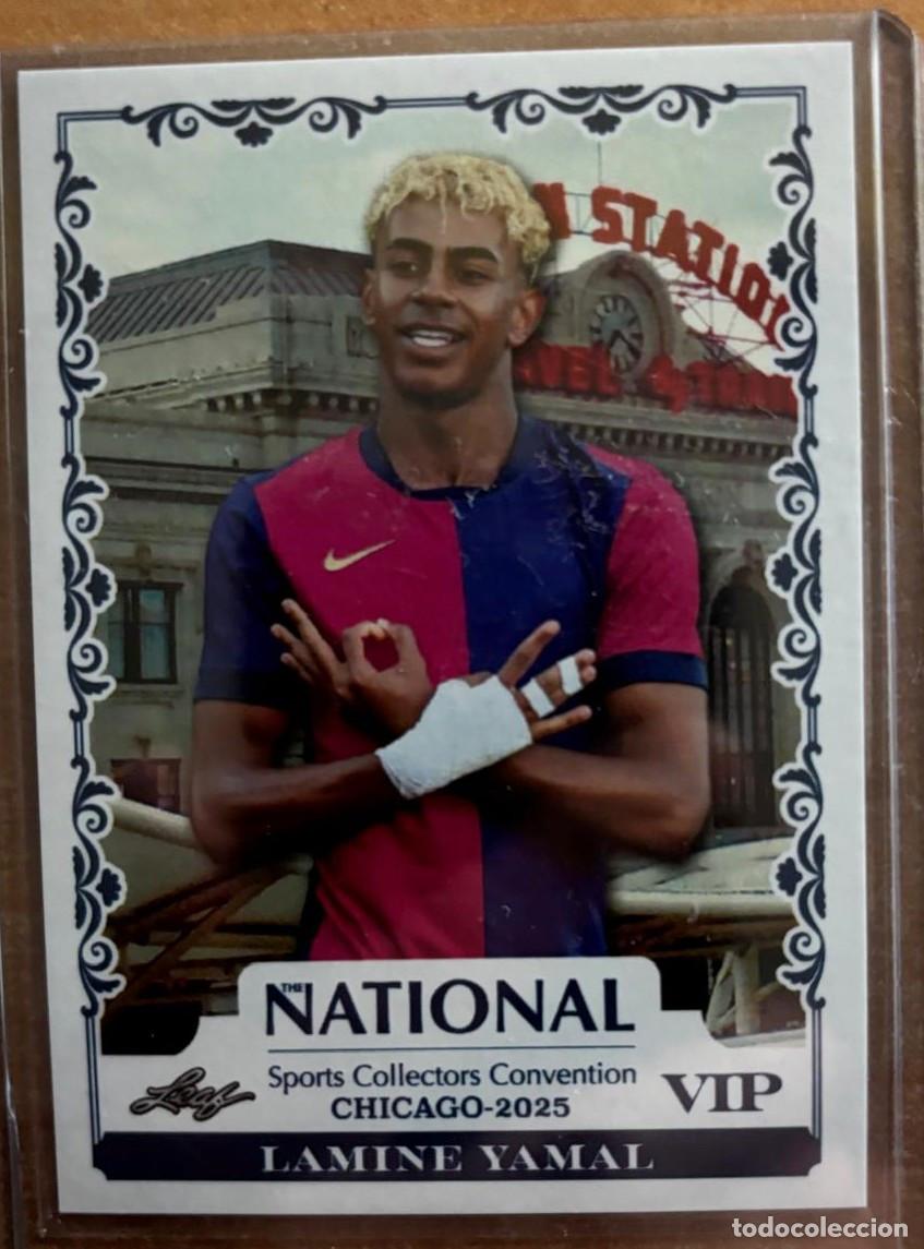 Football Stickers: LEAF COLLECTION CHICAGO 2025 LAMINE YAMAL (FC BARCELONA)