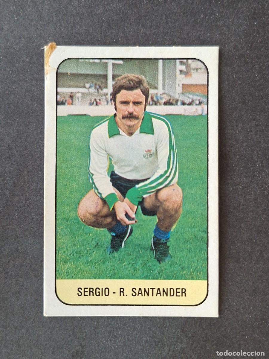 Football Stickers: L3 SERGIO RACING DE SANTANDER LIGA ESTE 1978 1979 78 79 DESPEGADO RECUPERADO