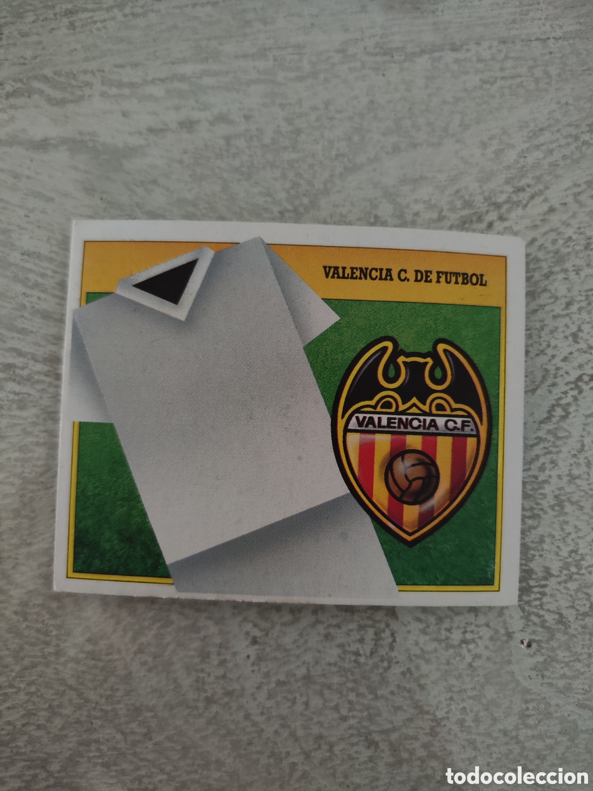 Fu&szlig;ball-Sticker: Este 91 92 despegado Valencia escudo