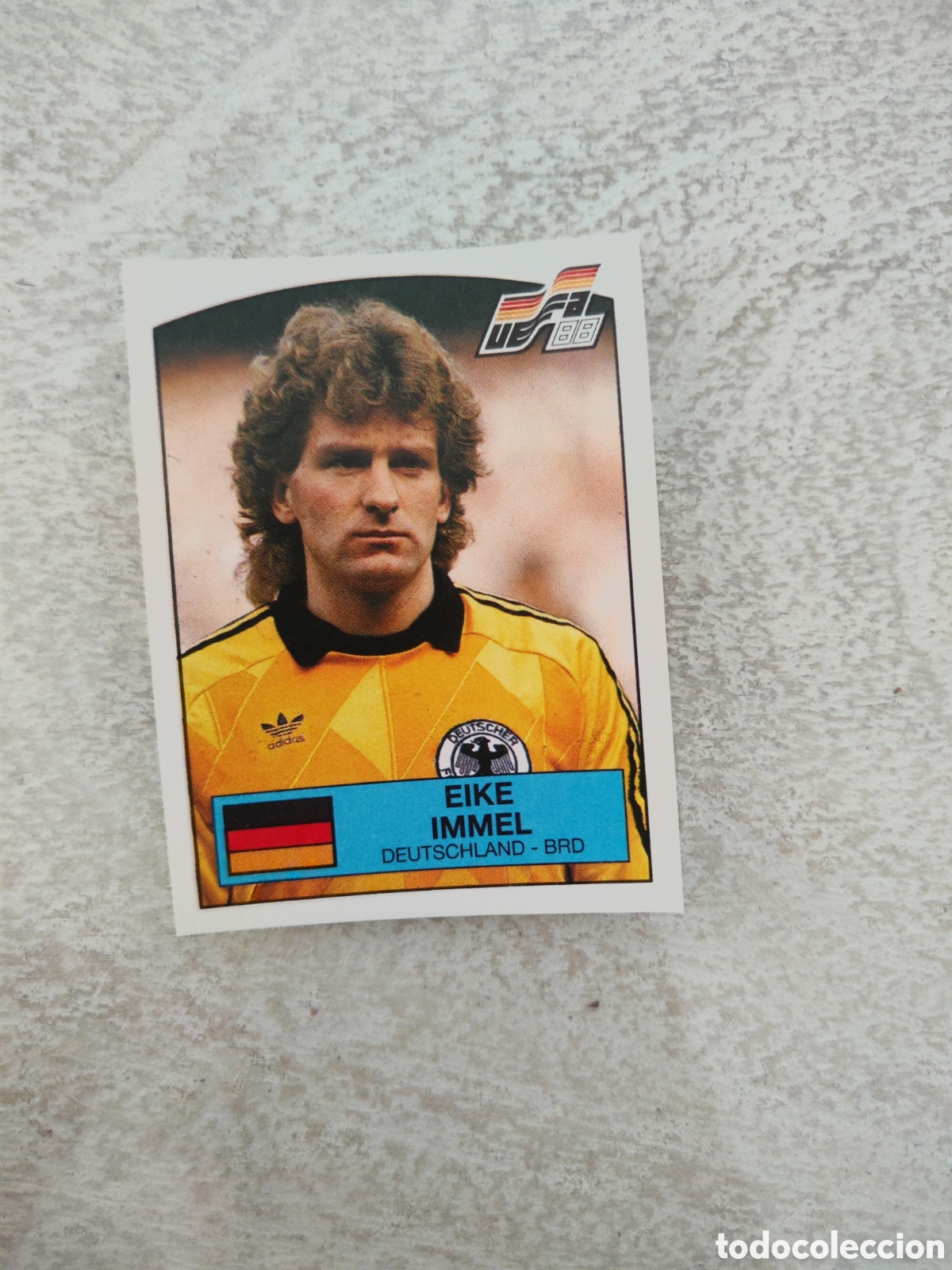 Football Stickers: Panini euro 88 sin pegar 52 Alemania RFA Immel