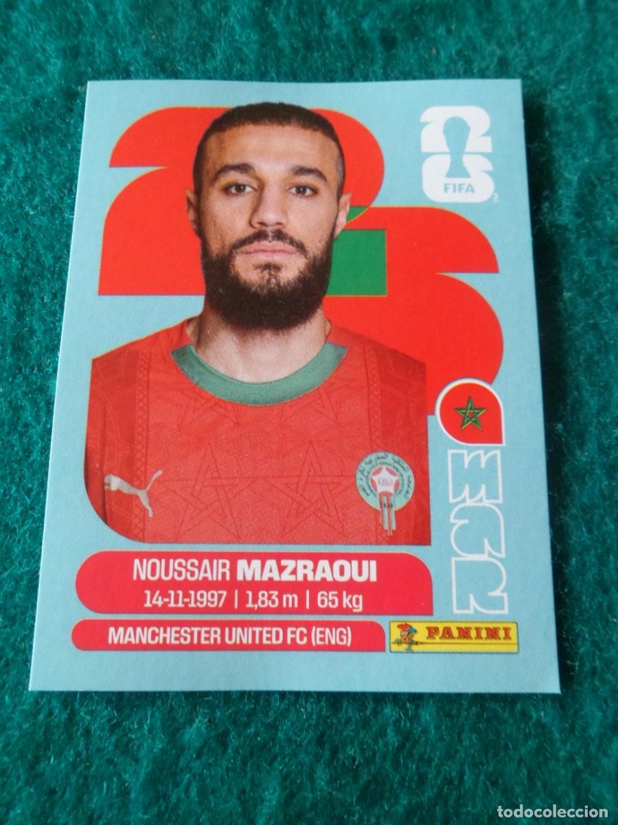 Fu&szlig;ball-Sticker: CROMO FIFA WORLD CUP 2026. PANINI. NOUSSAIR MAZRAOUI. MAR 5