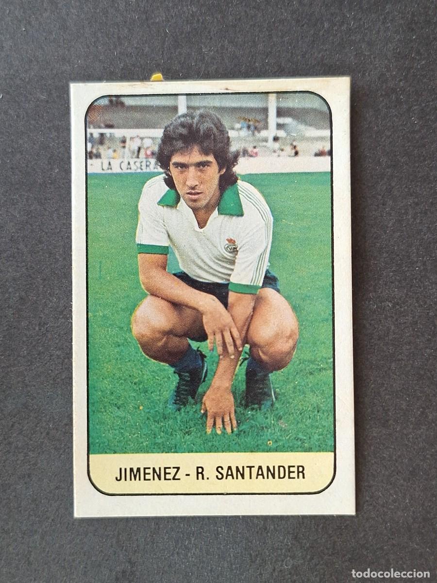 Cromos de f&uacute;tbol: L3 JIMENEZ RACING DE SANTANDER LIGA ESTE 1978 1979 78 79 DESPEGADO RECUPERADO