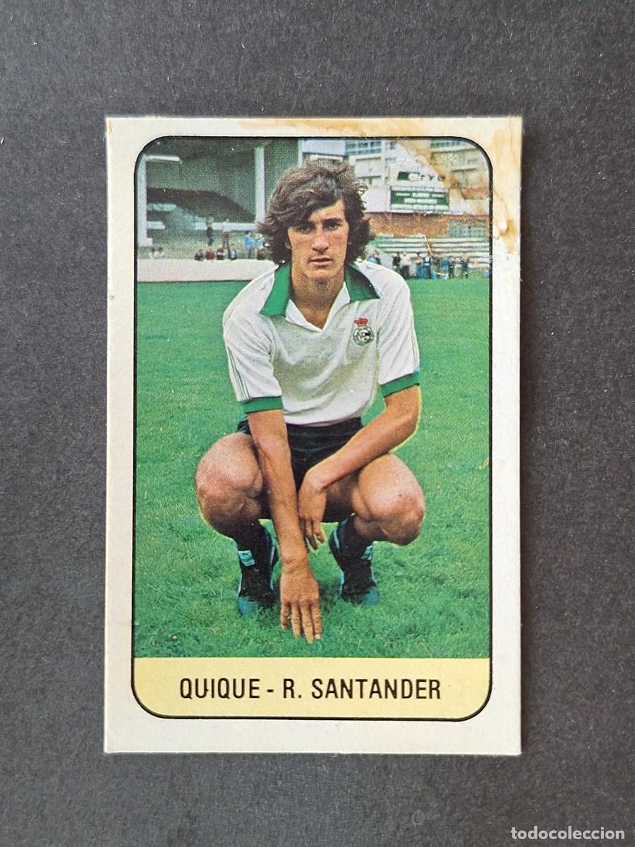 Cromos de f&uacute;tbol: L3 QUIQUE RACING DE SANTANDER LIGA ESTE 1978 1979 78 79 DESPEGADO RECUPERADO