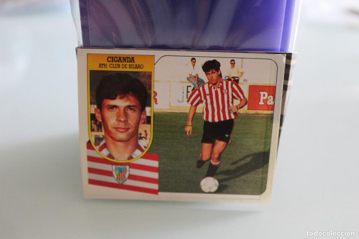 Cromos de f&uacute;tbol: ESTE 91 92 CIGANDA FICHAJE N&ordm; 4 RECUPERADO DE &Aacute;LBUM