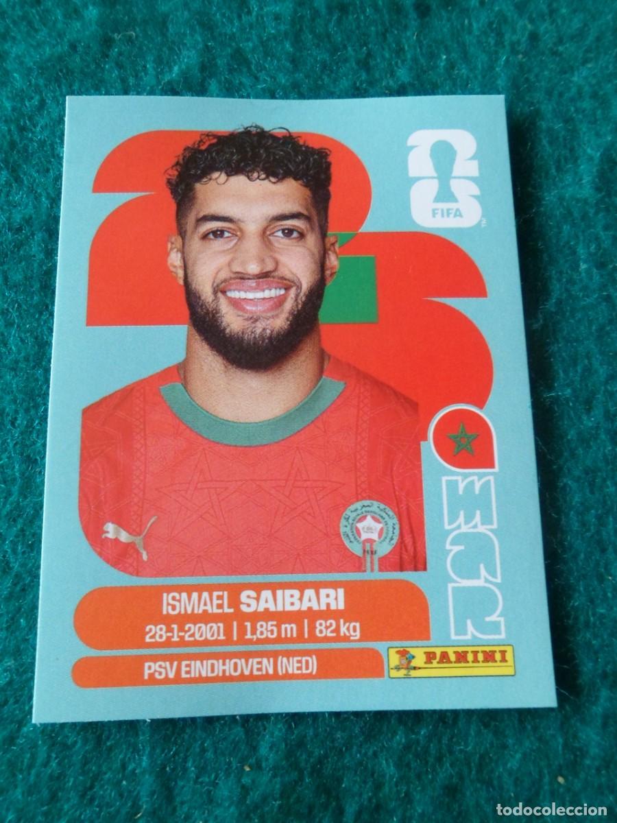 Cromos de f&uacute;tbol: CROMO FIFA WORLD CUP 2026. PANINI. ISMAEL SAIBARI. MAR 15