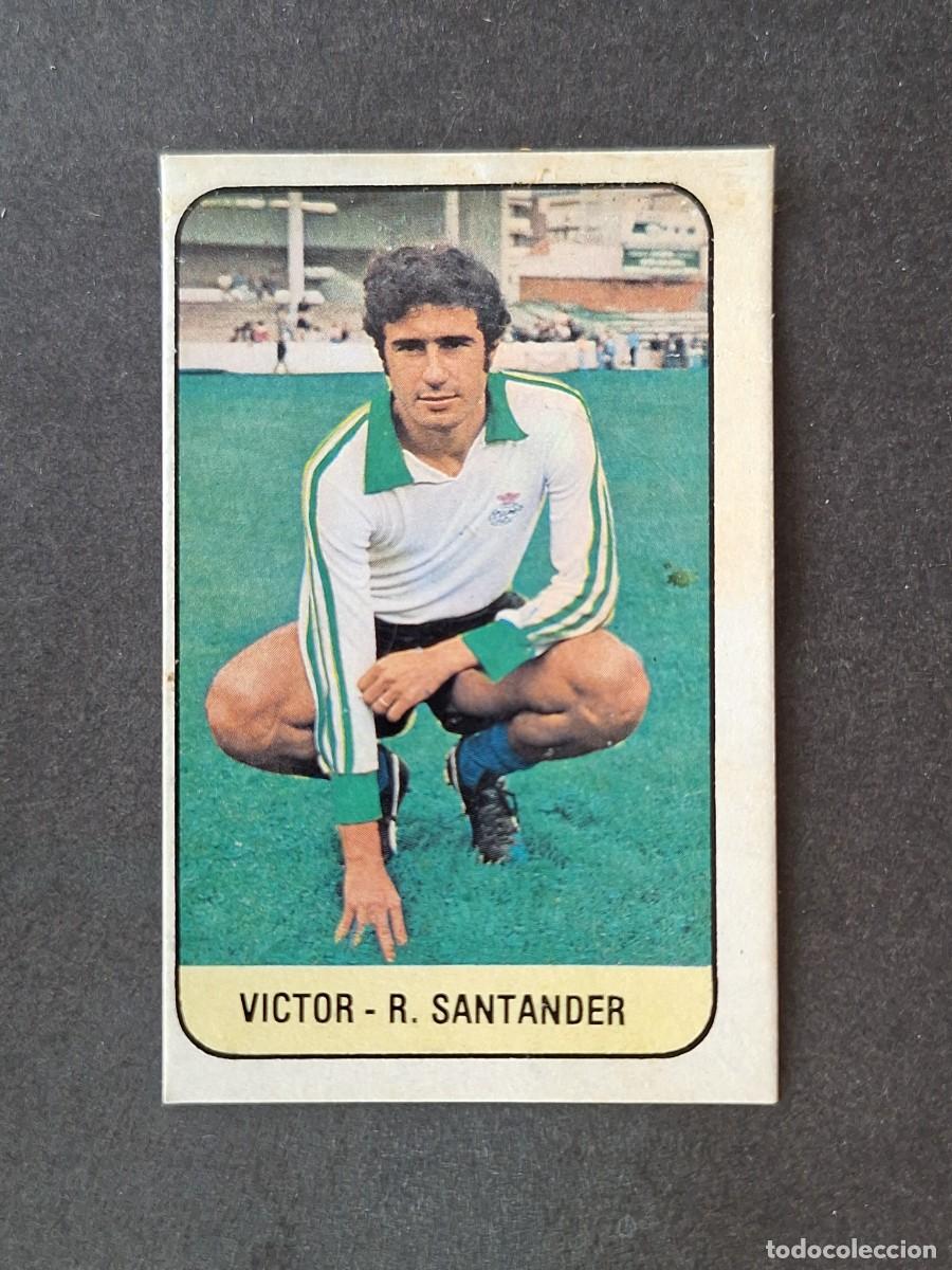 Cromos de f&uacute;tbol: L3 VICTOR ERROR EN TRASERA RACING DE SANTANDER LIGA ESTE 1978 1979 78 79 DESPEGADO RECUPERADO