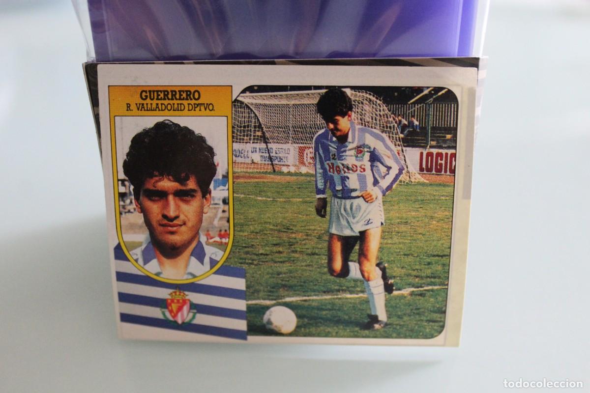 Cromos de f&uacute;tbol: ESTE 91 92 GUERRERO FICHAJE N&ordm; 6 RECUPERADO DE &Aacute;LBUM
