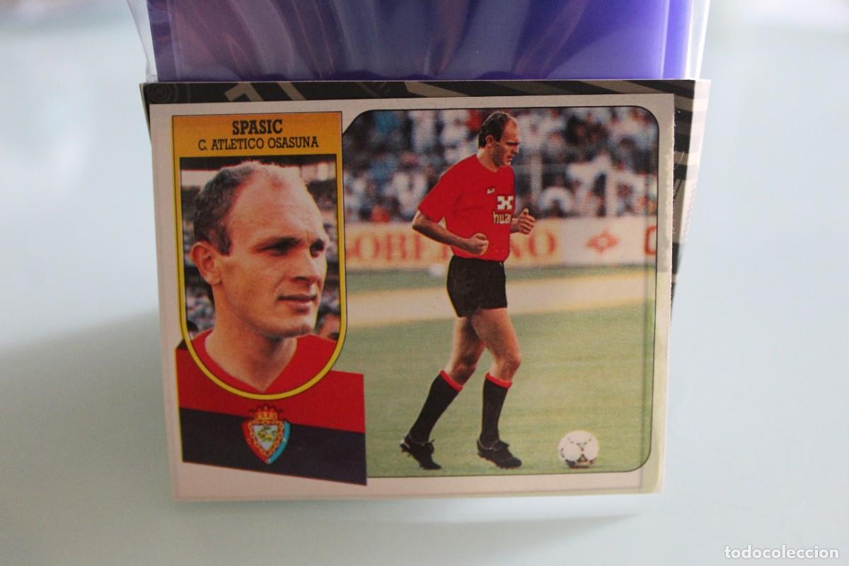 Cromos de f&uacute;tbol: ESTE 91 92 SPASIC FICHAJE N&ordm; 5 RECUPERADO DE &Aacute;LBUM