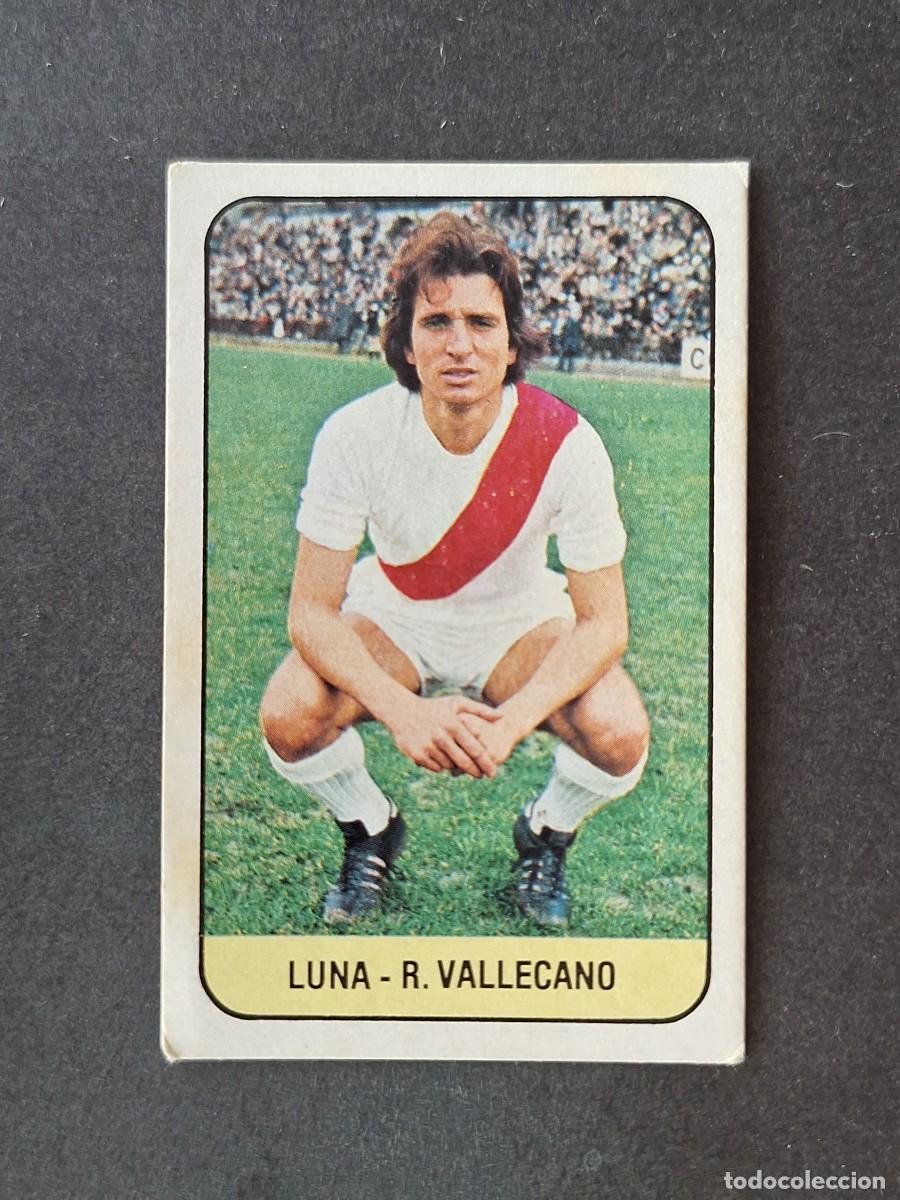 Cromos de f&uacute;tbol: L3 LUNA RAYO VALLECANO LIGA ESTE 1978 1979 78 79 DESPEGADO RECUPERADO