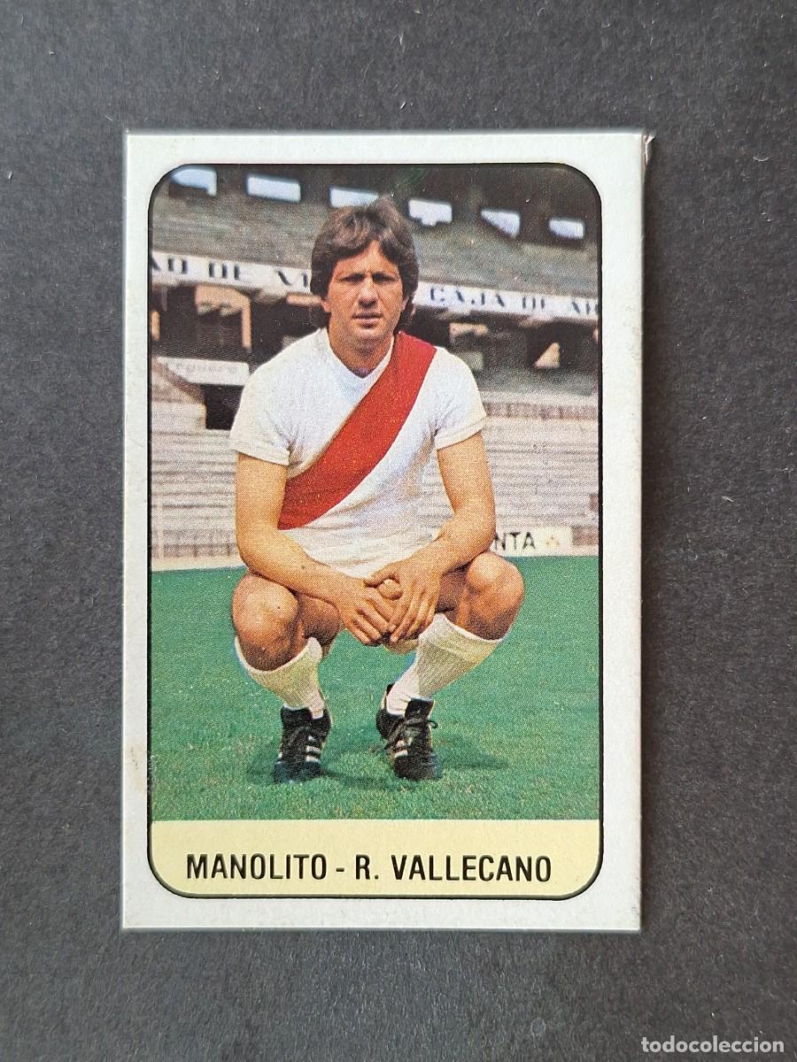 Cromos de f&uacute;tbol: L3 MANOLITO RAYO VALLECANO LIGA ESTE 1978 1979 78 79 DESPEGADO RECUPERADO