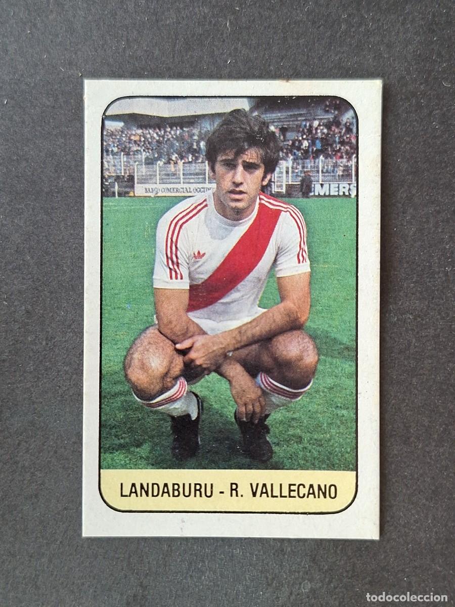 Cromos de f&uacute;tbol: L3 LANDABURU RAYO VALLECANO LIGA ESTE 1978 1979 78 79 DESPEGADO RECUPERADO