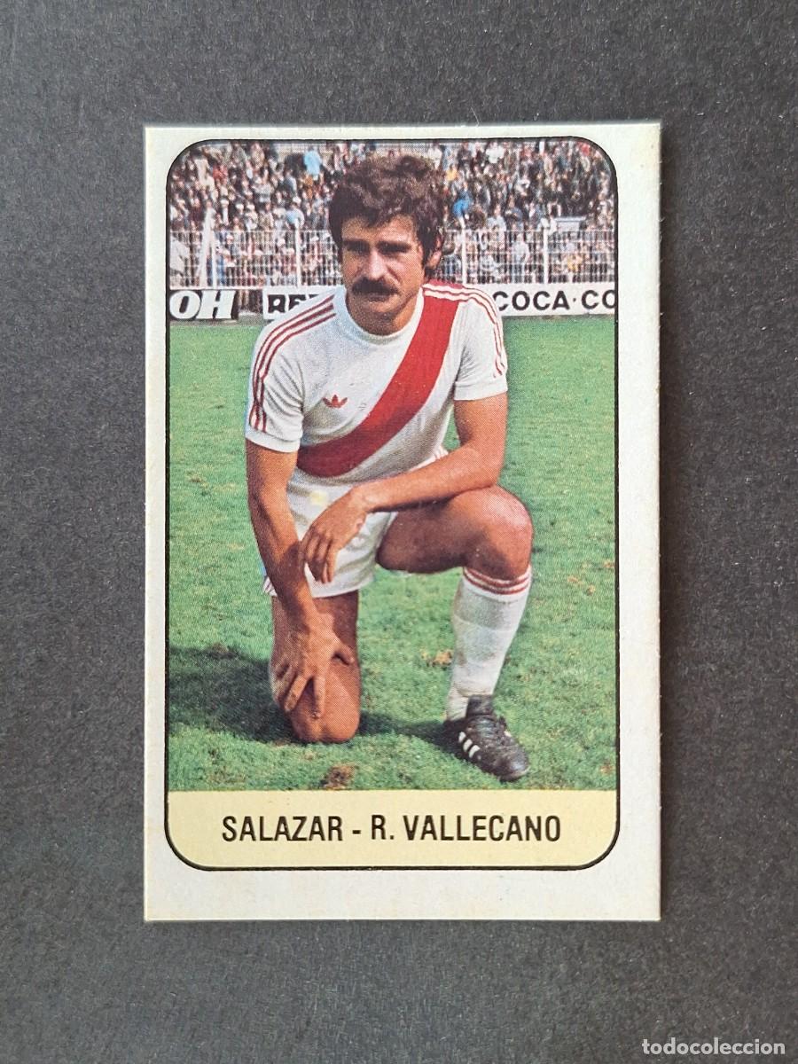 Cromos de f&uacute;tbol: L3 SALAZAR RAYO VALLECANO LIGA ESTE 1978 1979 78 79 DESPEGADO RECUPERADO