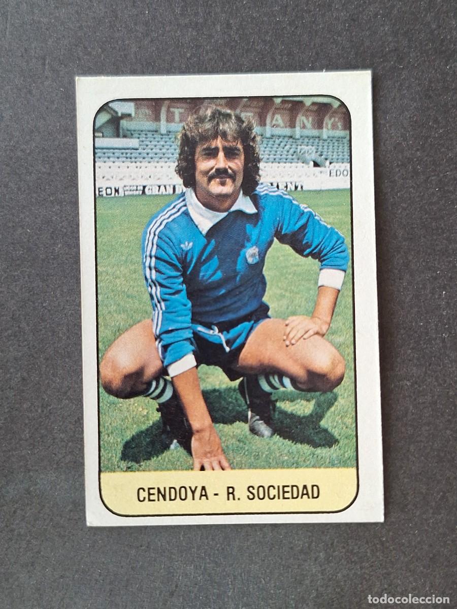 Cromos de f&uacute;tbol: L3 CENDOYA REAL SOCIEDAD LIGA ESTE 1978 1979 78 79 DESPEGADO RECUPERADO