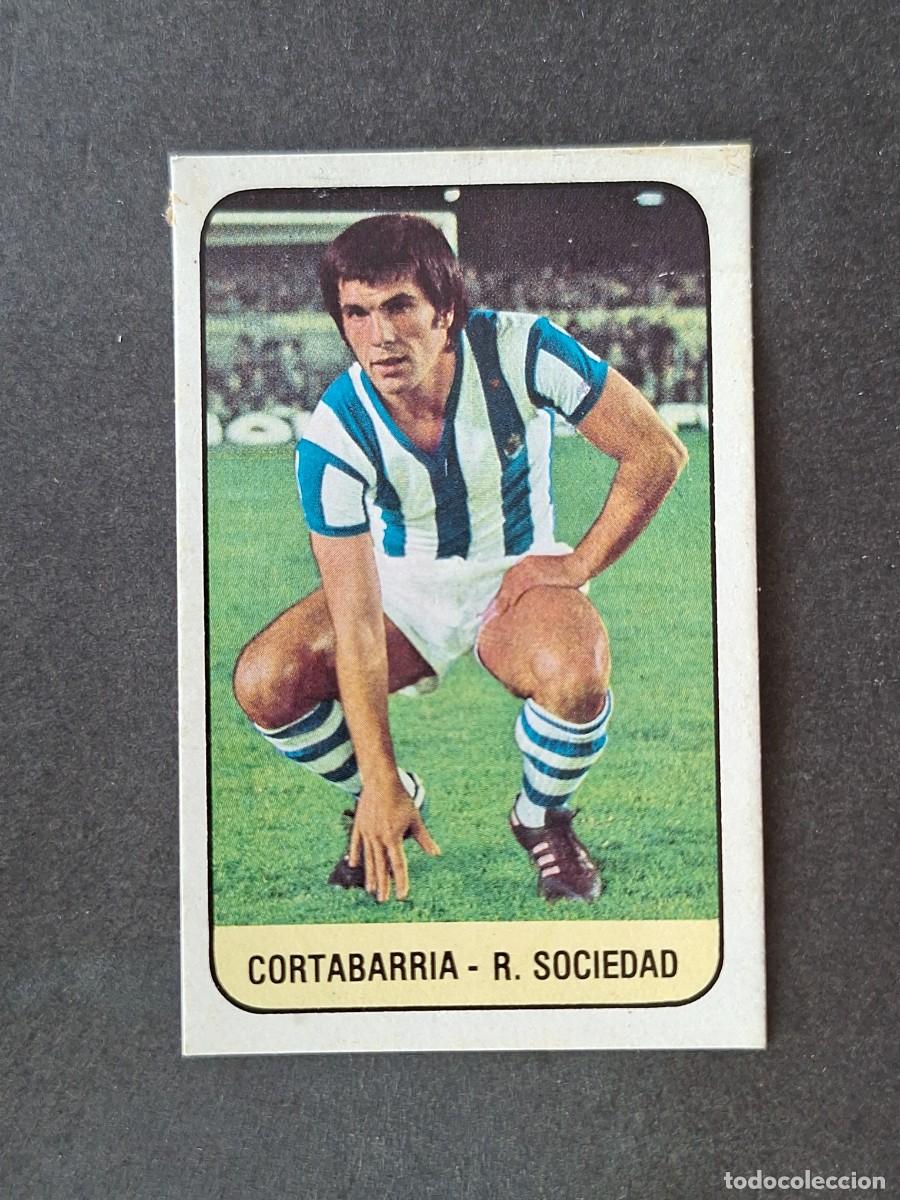 Cromos de f&uacute;tbol: L3 CORTABARRIA REAL SOCIEDAD LIGA ESTE 1978 1979 78 79 DESPEGADO RECUPERADO