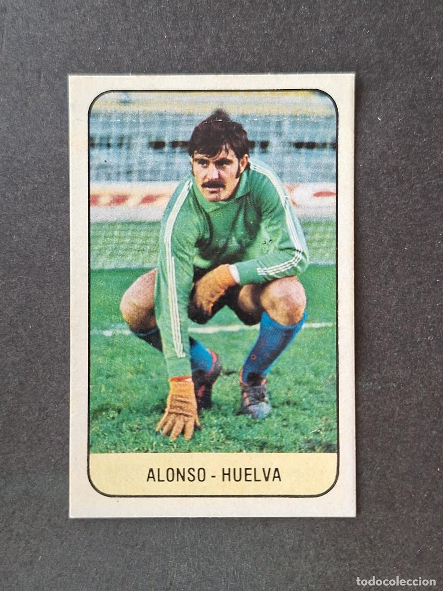 Cromos de f&uacute;tbol: L3 ALONSO RECREATIVO DE HUELVA LIGA ESTE 1978 1979 78 79 DESPEGADO RECUPERADO