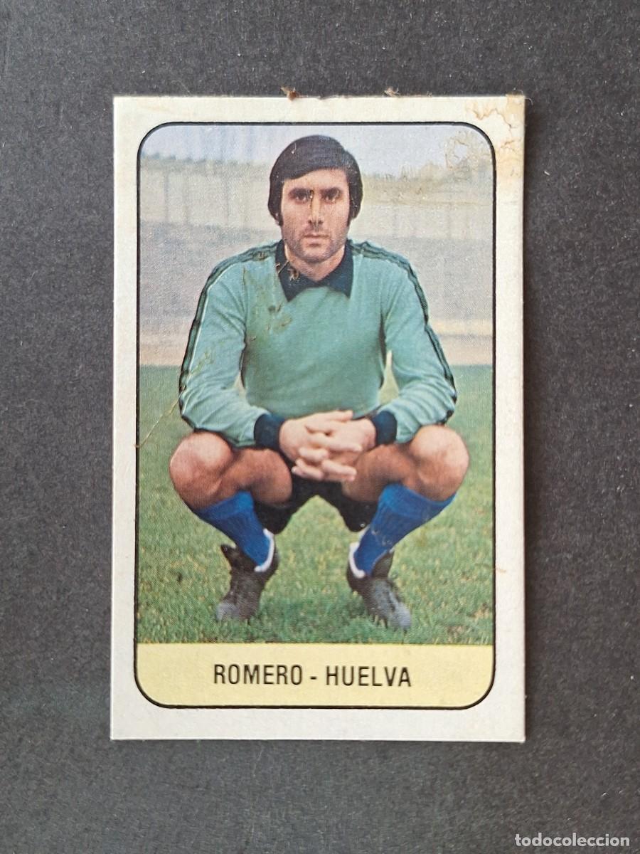 Cromos de f&uacute;tbol: L3 ROMERO RECREATIVO DE HUELVA LIGA ESTE 1978 1979 78 79 DESPEGADO RECUPERADO