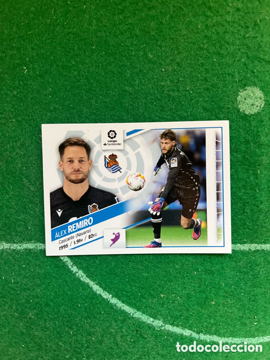Cromos de f&uacute;tbol: 3 REMIRO REAL SOCIEDAD LIGA ESTE 2022 2023 PANINI