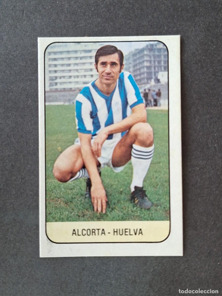 Cromos de f&uacute;tbol: L3 ALCORTA RECREATIVO DE HUELVA LIGA ESTE 1978 1979 78 79 DESPEGADO RECUPERADO