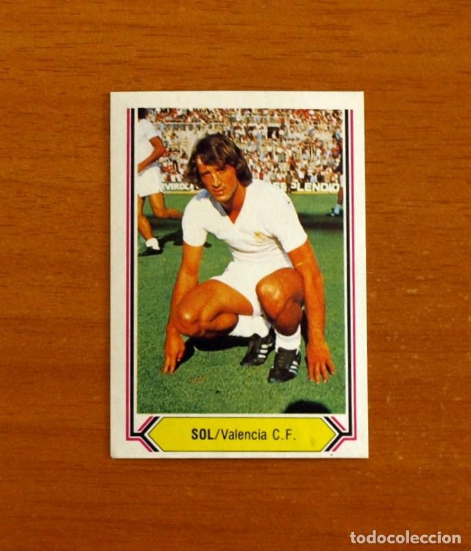 Cromos de f&uacute;tbol: Valencia - Sol - Ediciones Este Liga 1980-1981, 80-81 - Nunca pegado