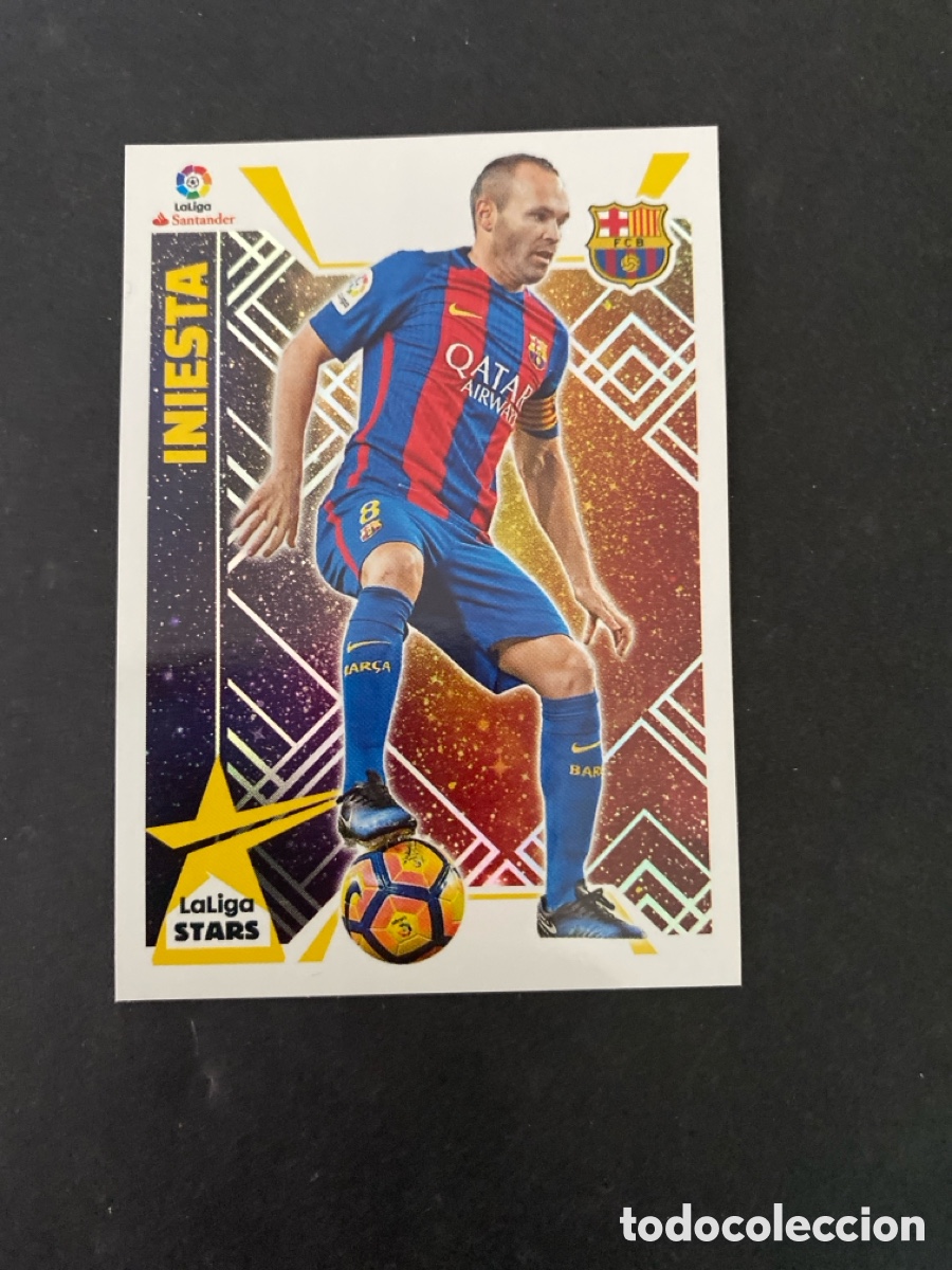 Cromos de f&uacute;tbol: Cromo liga 17/18 Stars N*11