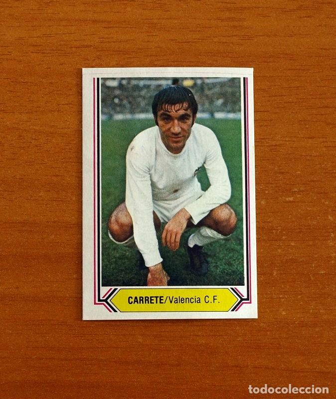 Cromos de f&uacute;tbol: Valencia - Carrete - Ediciones Este 1980-81, 80-81 - Cromo Nunca pegado